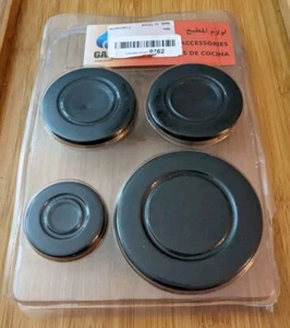 4Pcs Portable Gas Stove Burner Cooker Set, Surface Gas Stove Burner Caps NEW!! - Picture 1 of 3