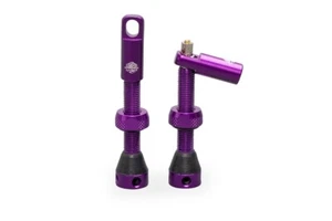 DUNKELWALD - 44mm Tubeless Fahrradventil Set (2Stück) lila - MTB/XC/AM/DH/Enduro - Bild 1 von 4