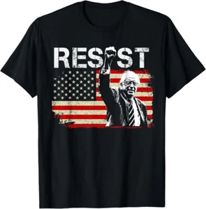 RESIST Bernie Sanders Freedom US National Service Prot T-Shirt - Picture 1 of 8