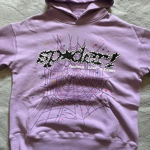 Sp5der Hoodie Men's Purple Hoodie - Picture 1 of 3