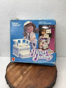 Vintage 1987 Barbie The Heart Family Baby cousins Janet & Potty chair Mattel - Picture 1 of 6