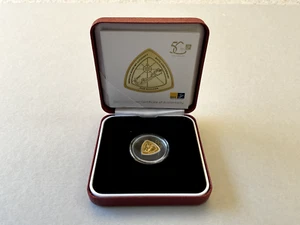 Bermuda $5 Dollars BMA 50th Anniversary Gold Proof Coin .999 AU 2019 250 Minted - Picture 1 of 8