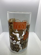 1983 Star Wars Return of the Jedi Vintage Burger King Drinking Glass C3PO Ewoks