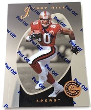 1997 Pinnacle Select Certified Jerry Rice card #9  San Francisco 49ers  GOAT!