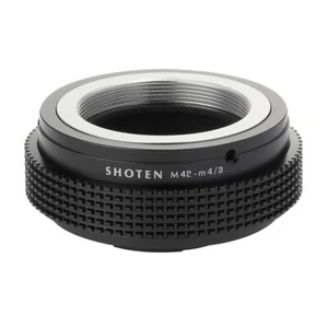SHOTEN Lens Adapter M42 Screw to Olympus Panasonic Micro 4/3 m4/3 OM-D G3 G9 GH4 - Picture 1 of 4