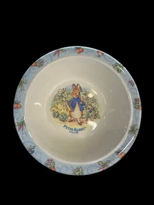 Peter Rabbit Eden Melamine Bowls F.W. & Co. Easter  1996 EXCELLENT - Picture 1 of 2