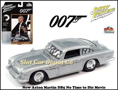 Литой автомобиль Aston Martin DB5 1:64 Johnny Lightning James Bond (007) JLPC004 - Изображение 1 из 4