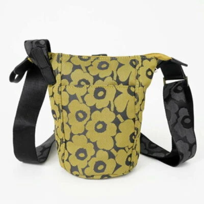Nuevo Bolso de Hombro Marimekko 092703 ESSENTIAL BUCKET UNIKKO 920 Negro Amarillo Foto 1 de 4