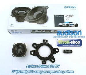 Kit de altavoces medio-alto Audison Prima AP 2 MV amplio rango 2"" (50 mm), 25 W Rms, 4Ω - Imagen 1 de 7
