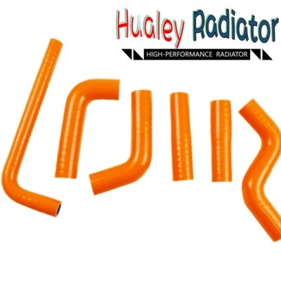 СИЛИКОНОВЫЙ ШЛАНГ РАДИАТОРА КОМПЛЕКТ ПОДХОДИТ 2002 2003 2004 2005 2006 KTM 400 525 EX ОРАНЖЕВЫЙ - Изображение 1 из 4