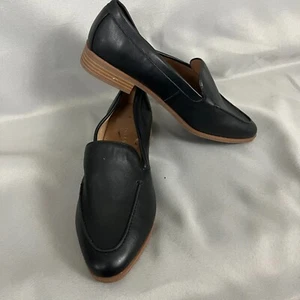 Aerosoles Easton bequeme Damen 8W Loafer in schwarz Kunstleder NEU Slipper - Bild 1 von 5