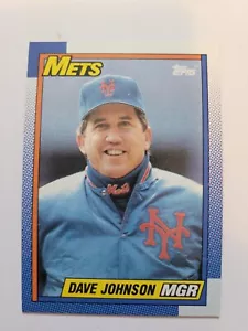 1990 TOPPS DAVE JOHNSON #291 NM - Picture 1 of 1