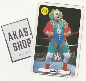 Doink 1993 Catcher Quartett Card C1 Series 7 Amigo Spiele ULTRA RARE WWF - Picture 1 of 3