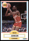 1990 Fleer #71 Buck Johnson Houston Rockets Basketball Card