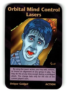 Orbital Mind Control Lasers Card Limited INWO Illuminati New World Order - Picture 1 of 4