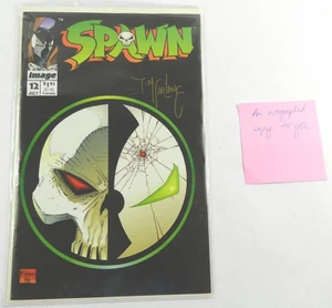 Vintage Image Comics Signed Todd McFarlane's SPAWN #12 Comic July 12, 1993 B321 - Picture 1 of 7