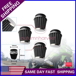 Fit Honda CB 750 C F K 79 80 81 82 4Air Intake Filter Pod Cleaner 54mm Washable - Picture 1 of 10