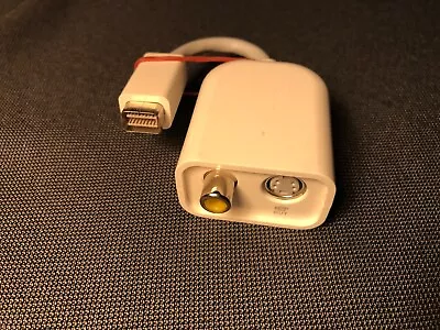 Apple Adapter Mini DVI zu S-Video/Composite M9319G/A - Bild 1 von 3