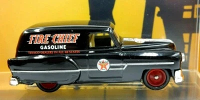 CORGI PONTIAC VAN RARE BLACK TEXACO FIRE CHIEF GASOLINE DIECAST MODEL CAR - Image 1 of 4