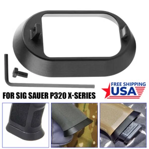 Aluminium Magazine Magwell For Sig Sauer P320 X-Series Funnel - Picture 1 of 15