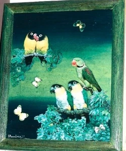 Mexican oil painting very rare nice colors - Picture 1 of 1