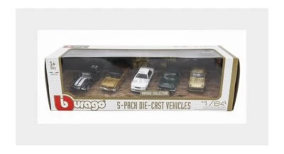 BURAGO 18-59150-VT FORD USA - MUSTANG LX - MUSTANG GT - CHEVROLET CAMARO - PONTI - Immagine 1 di 2