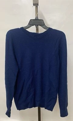 Salvatore Ferragamo Women's Pacific Ocean Virgin Wool Knit Sweater Size S - Image 1 of 4