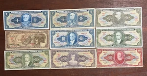 Lote 10 Billetes Brasil Billetes Brasil Antiguos 030547 - Imagen 1 de 2