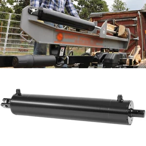 Cilindro divisor de troncos hidráulico de doble acción 5" diámetro x 24" carrera 2" varilla 3500 psi - Imagen 1 de 9