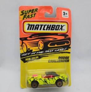 1993 Super Fast Matchbox Dodge Challenger #1 Diecast Car MB001 - Brandneu! - Bild 1 von 2