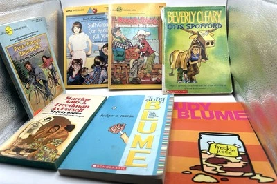 LOT OF 7 Judy Blume, Barth Declements Beverly Clearly Books VINTAGE 1970s-2014 - Image 1 of 4