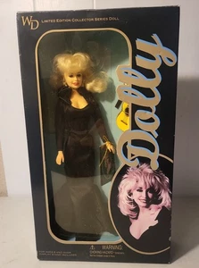 Dolly" - Dolly Parton Puppe 1996 WD Ltd. Ed. by Goldberger schwarzes Kleid Dress - Bild 1 von 3