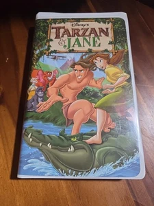 Disney's Tarzan & Jane (VHS, 2002) Walt Disney Clamshell - Foto 1 di 3