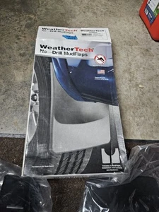 2019-2024 Ram 1500 WeatherTech Rear No Drill Mudflaps 120093 - Picture 1 of 4