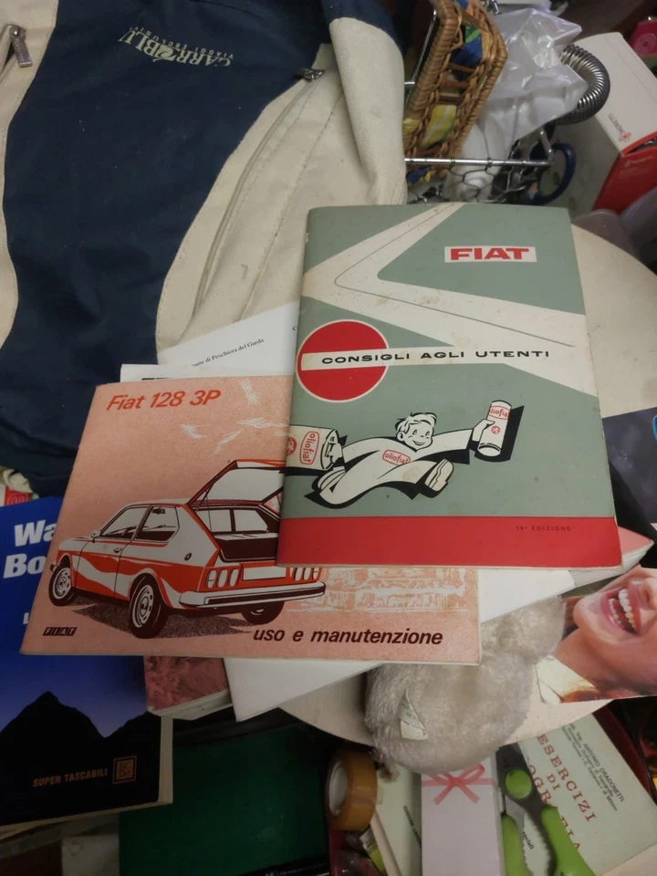 FIAT 128 3P 1976 Uso e Manutenzione + Consigli agli utenti  - Immagine 1 di 1