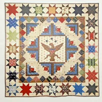 Appomattox Eagle Quilt Pattern JILL REID WINDHAM Civil War V Out of Print - Image 1 of 4