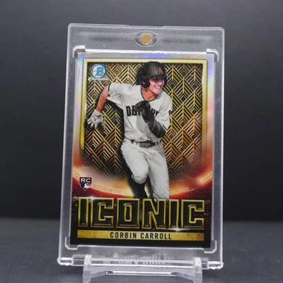 2023 Bowman Chrome Corbin Carroll Iconic RC #BI-18 Rookie - Image 1 of 2