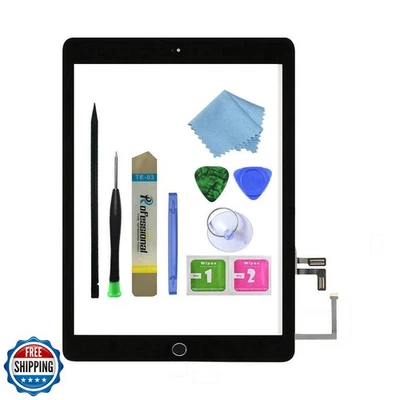 Zentop para iPad 5 negro 2017 9,7 pulgadas (A1822, A1823) pantalla táctil digitalizador A Foto 1 de 4