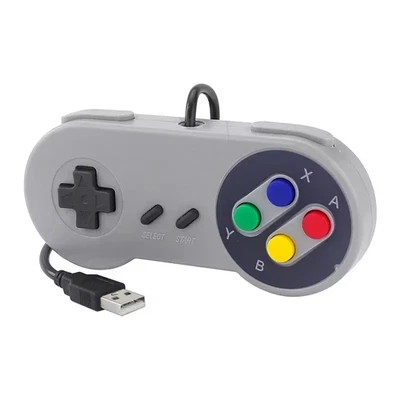 Wired USB Game Controller PC Gamepad Retro Gaming Joysticks Joypad for Nespi Ret - Image 1 of 4