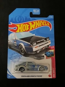 2021 Hot Wheels Toyota AE86 Sprinter Trueno Zamac - Picture 1 of 8