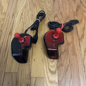 2 Controladores Joystick Arcade De Colección 500XJ Epyx Konix Atari Commodore Sega Sin Probar - Imagen 1 de 17