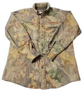 Scent-Lok Savanna Dress Shirt Mens Large Outdoor Hunting Realtree Camo Button Up - Picture 1 of 7