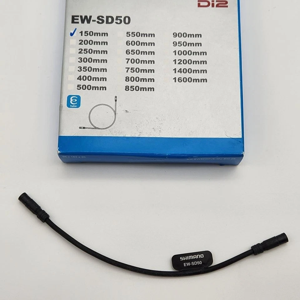 Провод Shimano EW-SD50 Di2 E-Tube 150 мм / 5,9 дюйма ОТКРЫТАЯ УПАКОВКА - Изображение 1 из 1