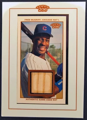 2002 Topps 206 Fred McGriff Relics Bat #TR-FM - Image 1 of 2