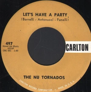 Nu Tornados Let's Have A Party 7" vinyl USA Carlton 1959 497 - Picture 1 of 2