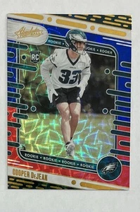2024 Panini Absolute Cooper Dejean Red White & Blue Kaleidoscope 140 Rookie Card - Picture 1 of 2