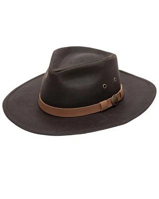 Sombrero para el sol Outback Trading Co Kodiak de piel aceitosa para hombre - 1480 MARRÓN Foto 1 de 4