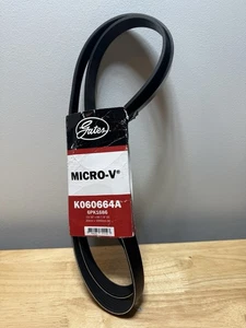 Gates Micro-V Serpentine Belt 6 Rib 66-13/16 Inch - K060664A - Picture 1 of 3