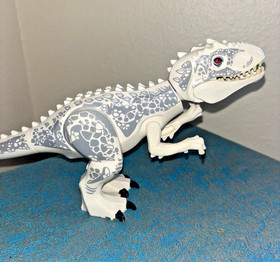 LEGO Jurassic World Indominus Rex Dinosaur Figure Breakout Authentic 75919 White
