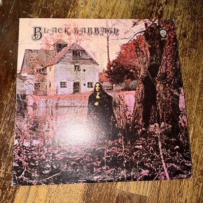 Black Sabbath Self Titled LP Warner Bros. WS 1871 1977 Pressing Ozzy Metal Cult Foto 1 de 4